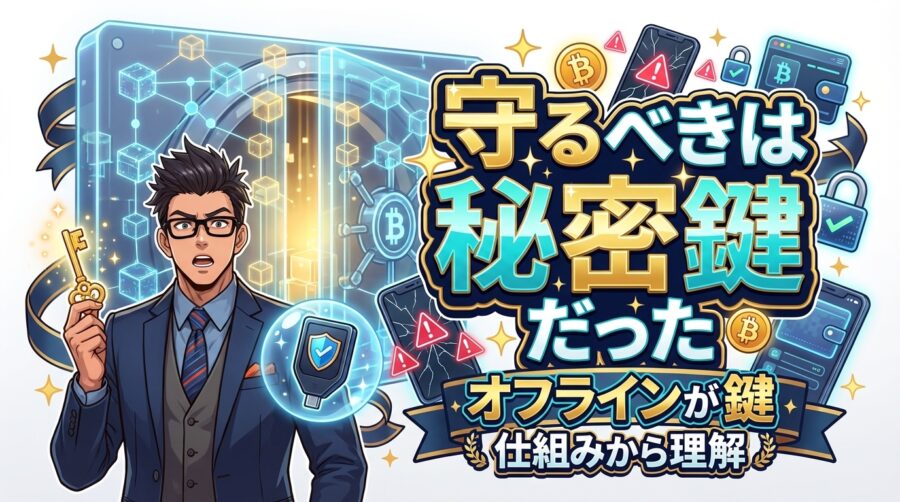 コールドウォレットの仕組み