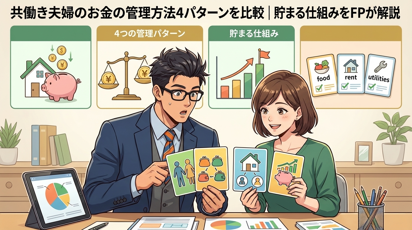 二人の収入、賢く活かす仕組みづくりに関するアイキャッチ画像