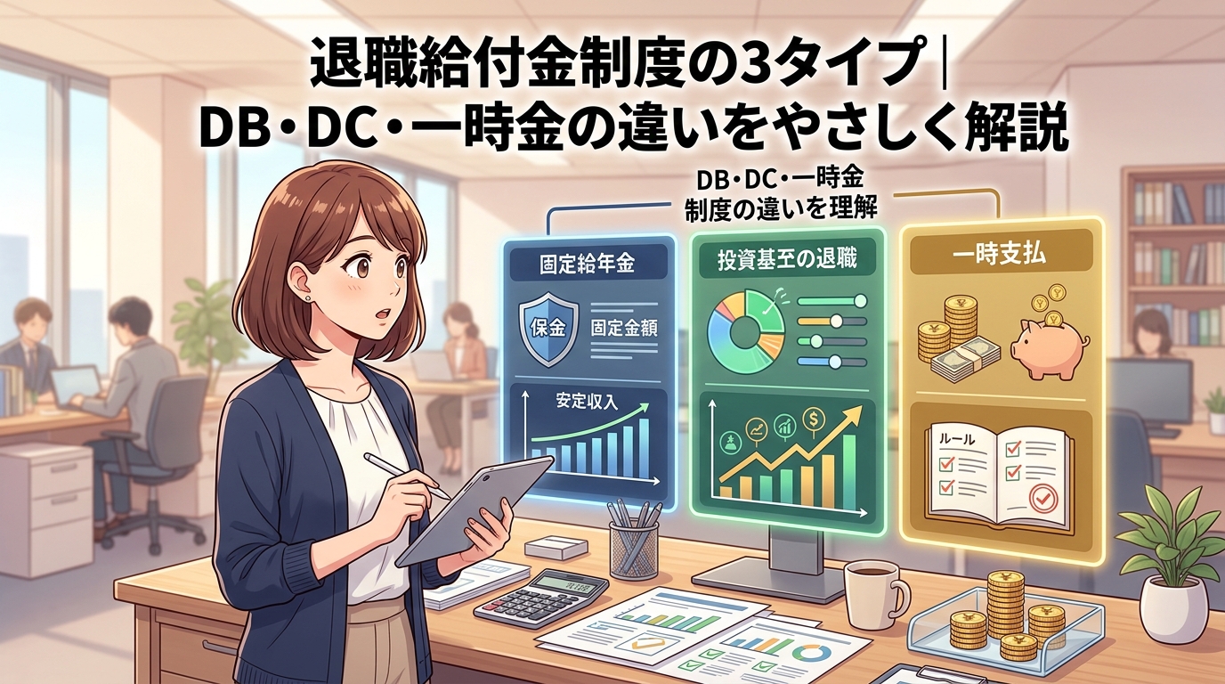 あなたの退職金、どのタイプ？に関するアイキャッチ画像