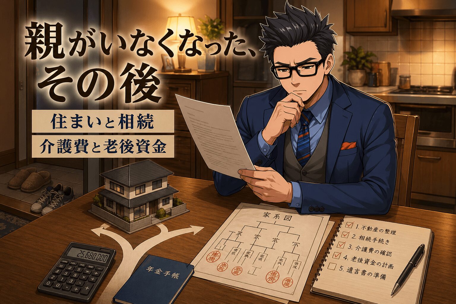 親がいなくなった、その後に関するアイキャッチ画像