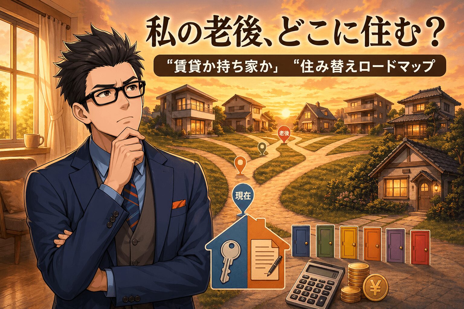 私の老後、どこに住む?に関するアイキャッチ画像